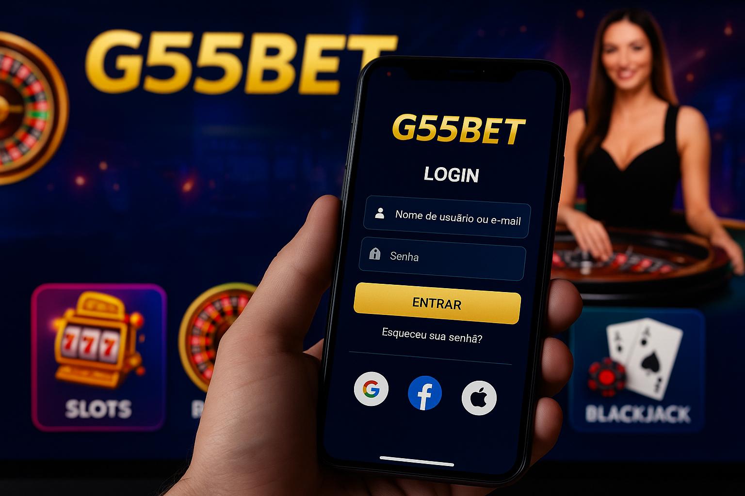 Registro na G55BET   Garante Acesso a uma Vasta Seleção de jogo