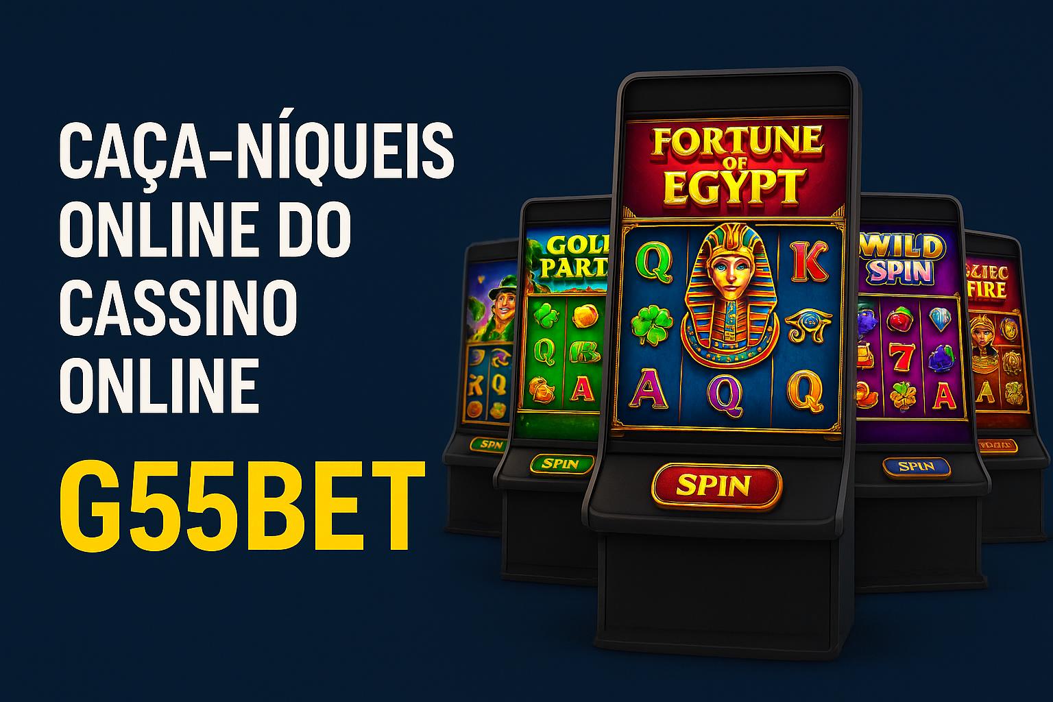 Explore o mundo das slot machines no G55BET Casino